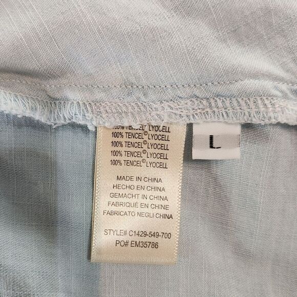 Anthropologie Cloth & Stone Washed Aria Henley Size Large - Picture 7 of 7